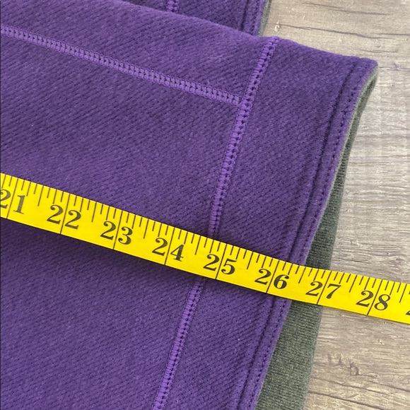 Tommy Bahama Green and Purple Quarter-Zip Sweatshirt - Picture 12 of 12